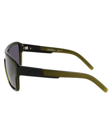 Dragon Remix Shiny Sap Crystal W/ LunaLens Smoke Polar Sunglasses